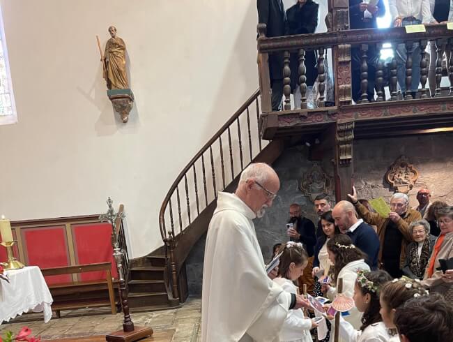 Premiere communion à Ayherre  : 