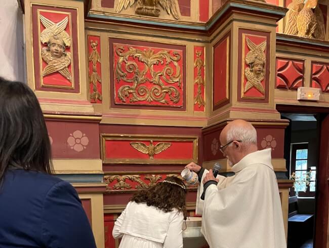 Premiere communion à Ayherre  : 