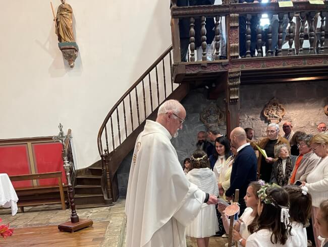 Premiere communion à Ayherre  : 