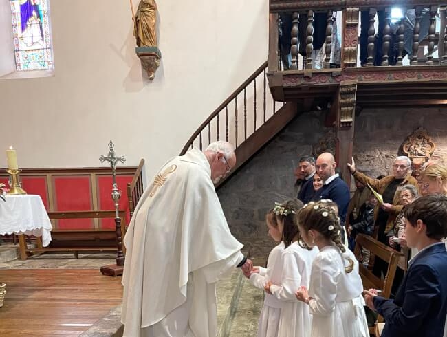 Premiere communion à Ayherre  : 