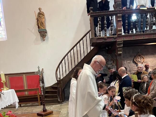 Premiere communion à Ayherre  : 