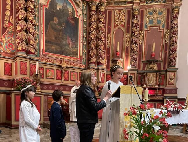 Premiere communion à Ayherre  : 