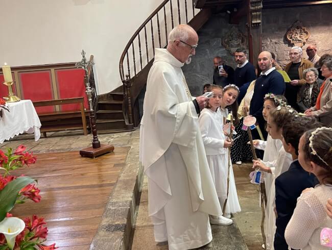 Premiere communion à Ayherre  : 