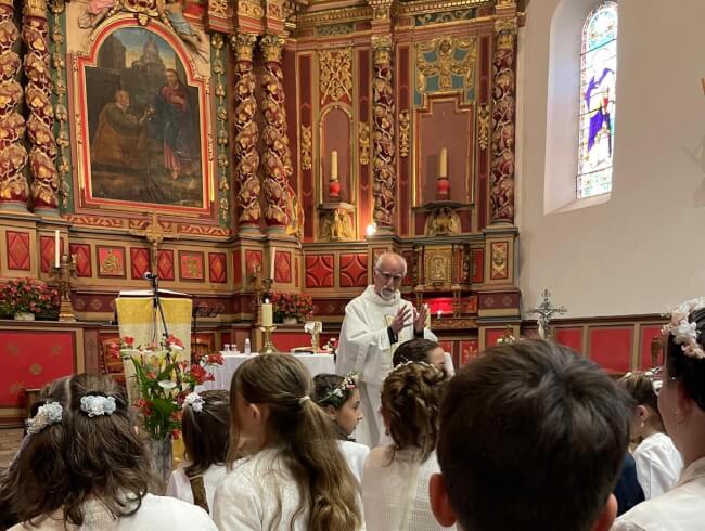 Premiere communion à Ayherre  : 