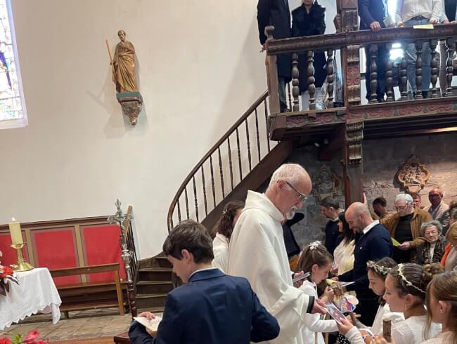 Premiere communion à Ayherre  : 