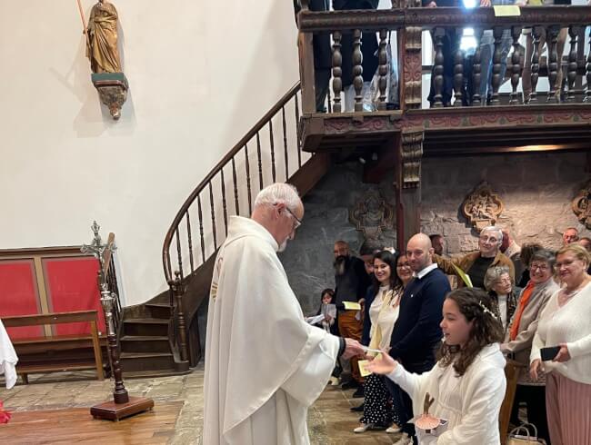 Premiere communion à Ayherre  : 