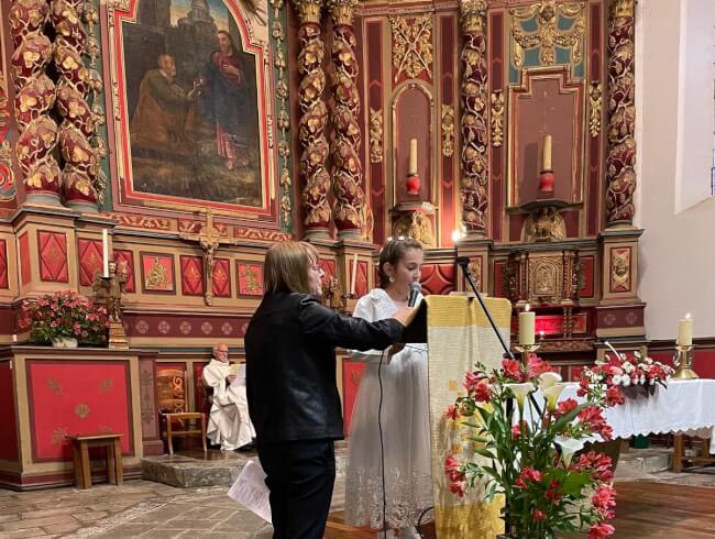 Premiere communion à Ayherre  : 
