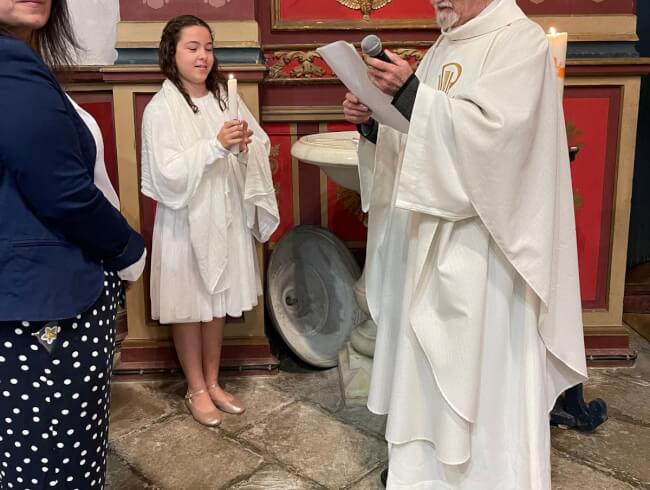 Premiere communion à Ayherre  : 