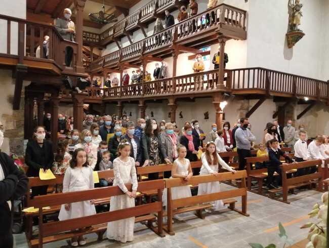Première Communion Briscous  : 