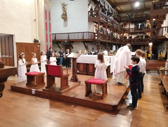 Première Communion Briscous  : 