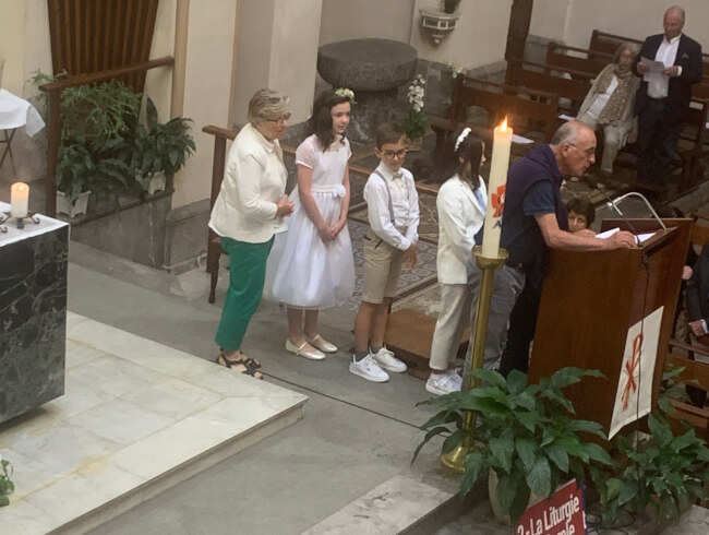 Première communion Hasparren 2022 : 
