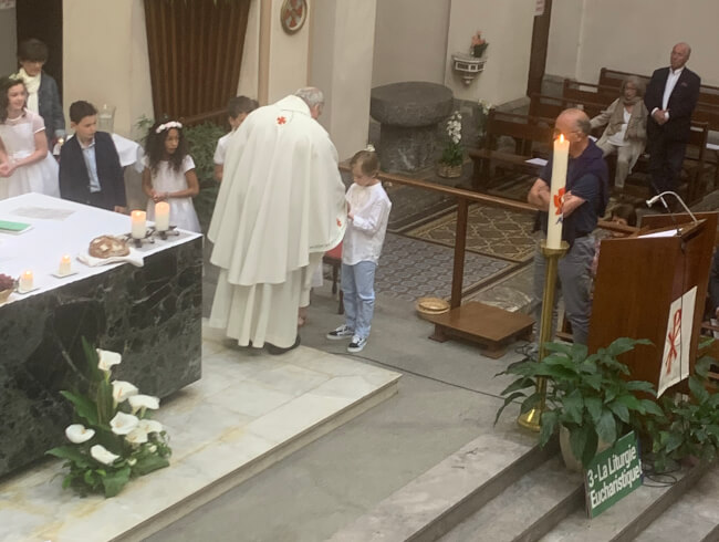 Première communion Hasparren 2022 : 