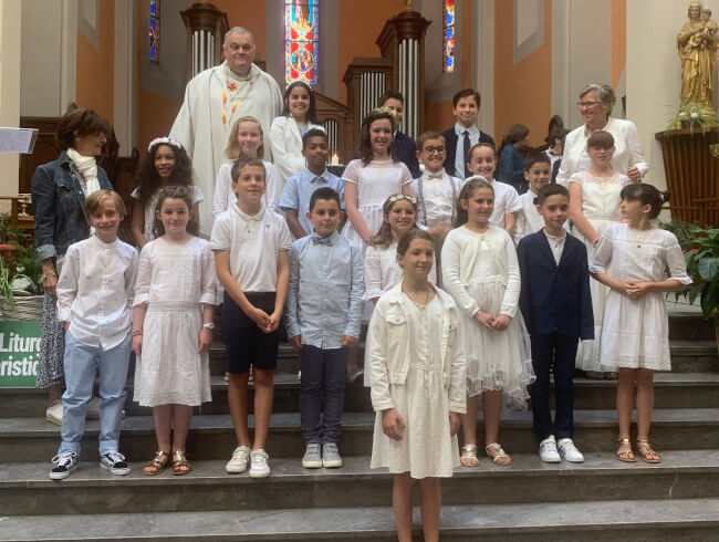 Première communion Hasparren 2022 : 