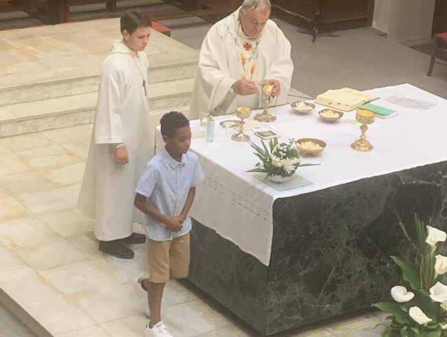 Première communion Hasparren 2022 : 