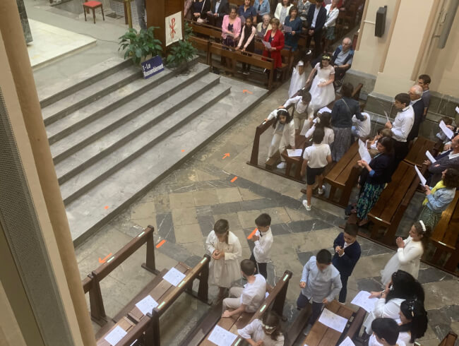Première communion Hasparren 2022 : 