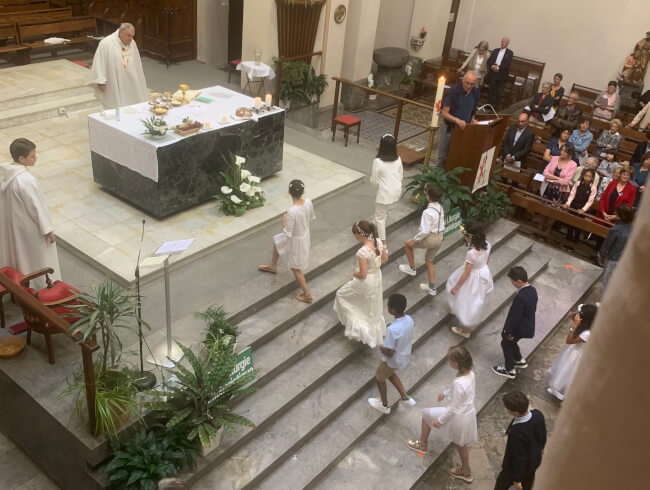 Première communion Hasparren 2022 : 