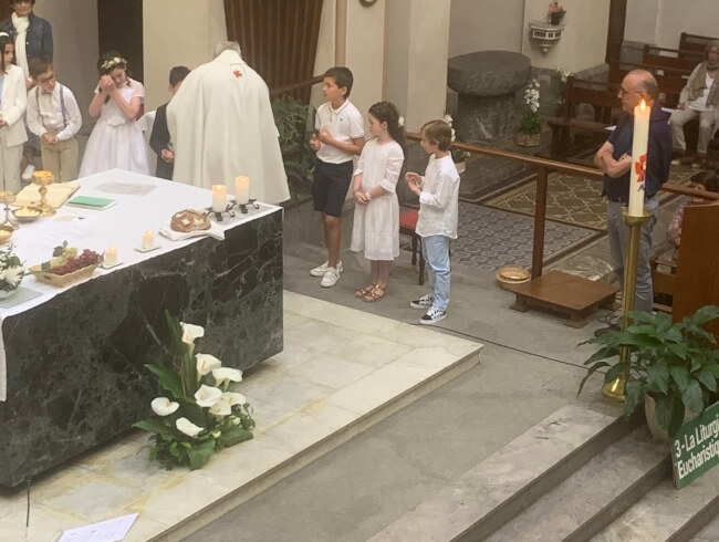 Première communion Hasparren 2022 : 