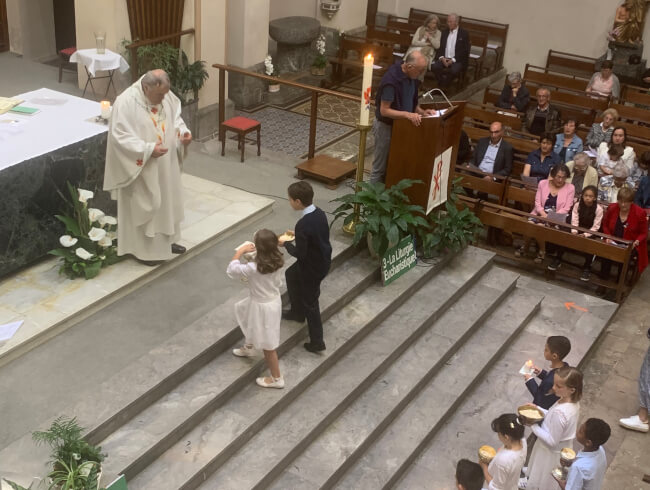 Première communion Hasparren 2022 : 