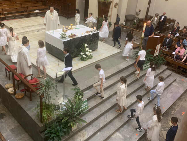 Première communion Hasparren 2022 : 
