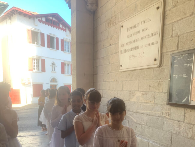 Première communion Hasparren 2022 : 
