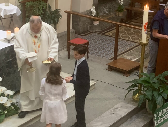 Première communion Hasparren 2022 : 