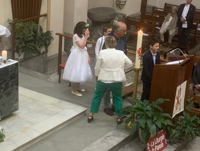 Première communion Hasparren 2022 : 
