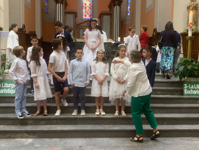 Première communion Hasparren 2022 : 