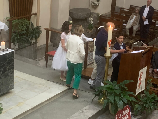 Première communion Hasparren 2022 : 