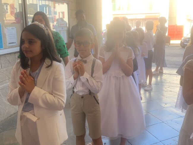 Première communion Hasparren 2022 : 