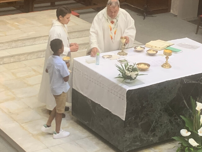 Première communion Hasparren 2022 : 