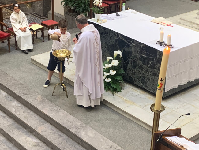Premiere communion Hasparren 2025 : 