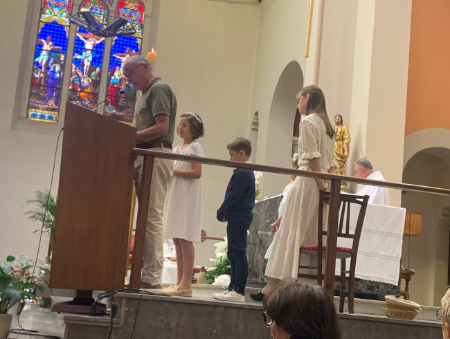 Premiere communion Hasparren 2025 : 