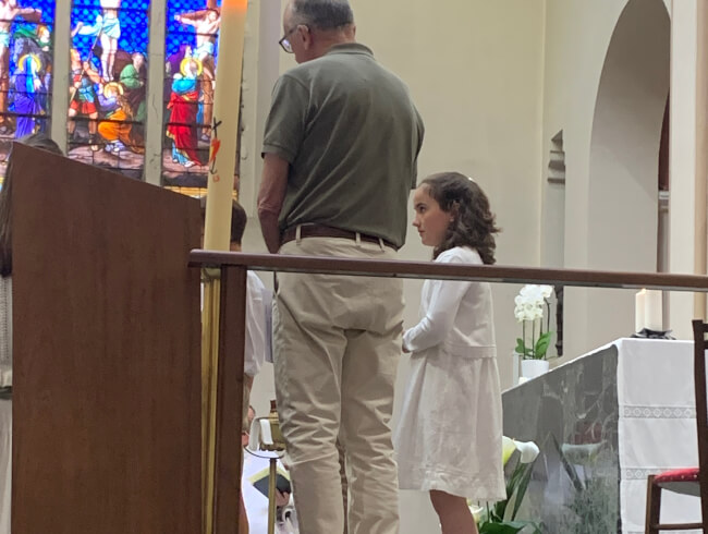 Premiere communion Hasparren 2025 : 
