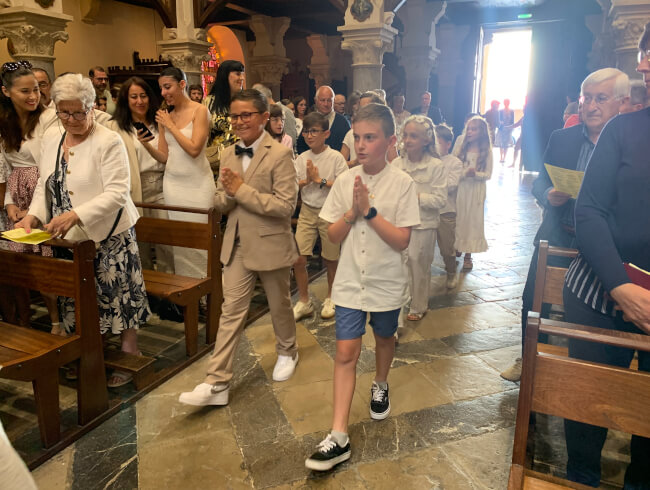 Premiere communion Hasparren 2025 : 