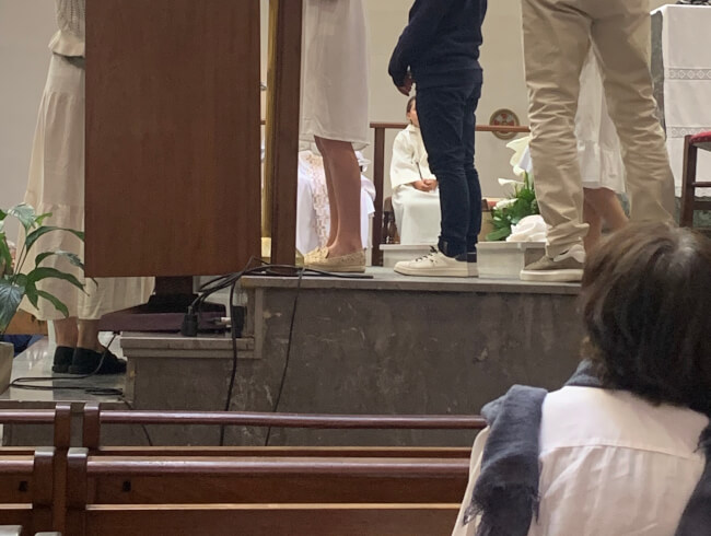 Premiere communion Hasparren 2025 : 