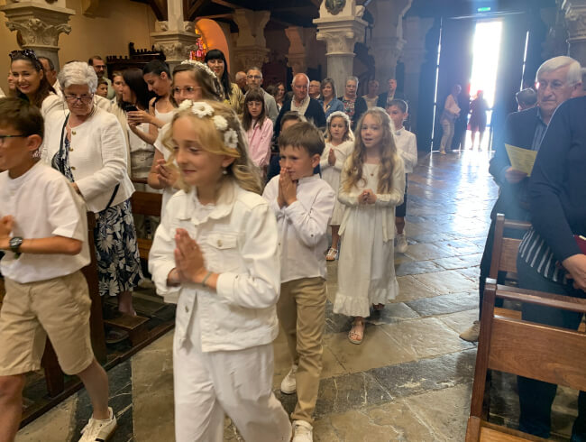Premiere communion Hasparren 2025 : 