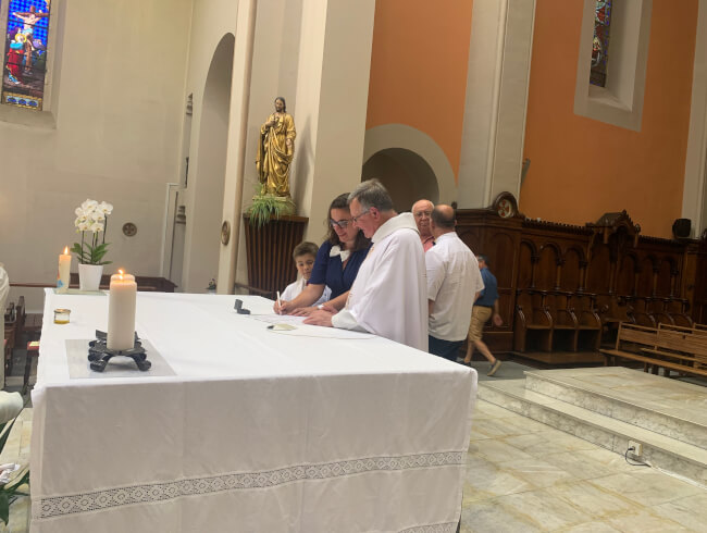 Premiere communion Hasparren 2025 : 