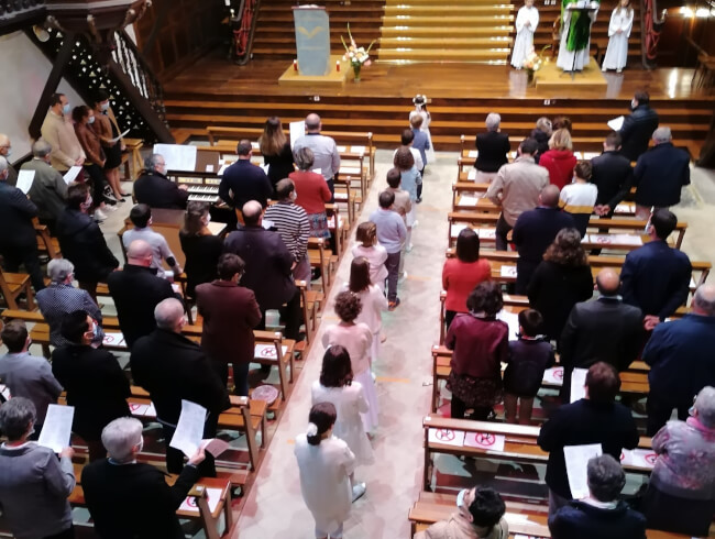Première communion à Mendionde/ Macaye  : 