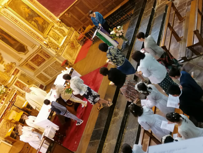 Première communion Mendionde Macaye 2022  : 