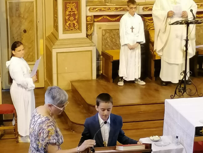 Première communion Mendionde Macaye 2022  : 