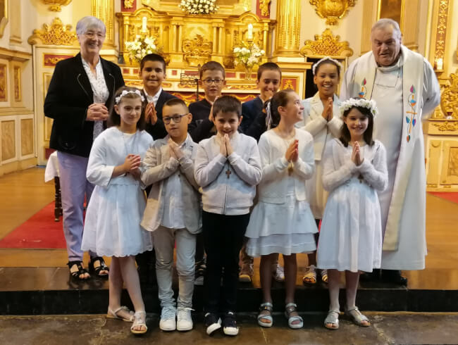 Première communion Mendionde Macaye 2022  : 