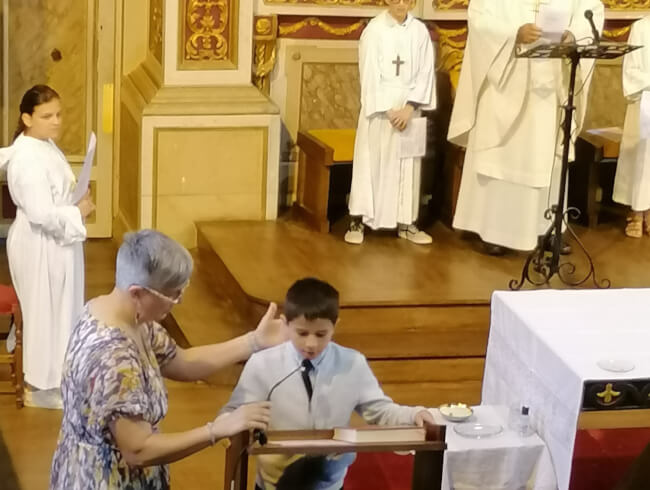 Première communion Mendionde Macaye 2022  : 
