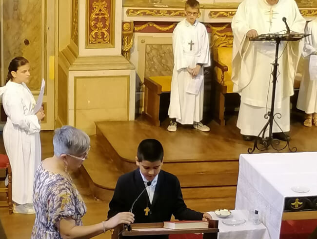 Première communion Mendionde Macaye 2022  : 