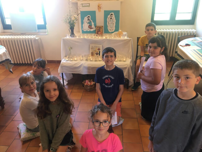 Retraite premier communion  : 