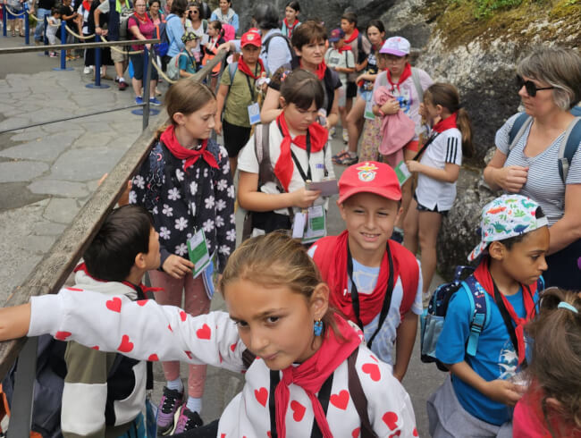 sortie de fin d'année du catéchisme du relais Ayherre, Isturits, St Esteben et St Martin d'Arbéroue  : 