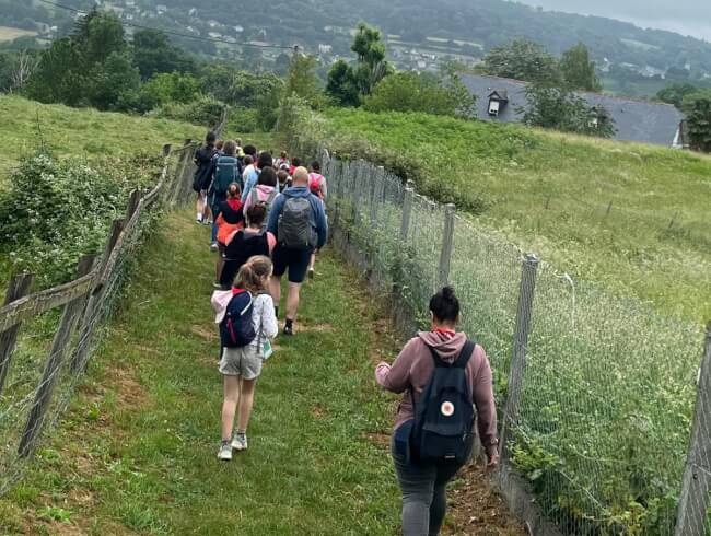sortie de fin d'année du catéchisme du relais Ayherre, Isturits, St Esteben et St Martin d'Arbéroue  : 