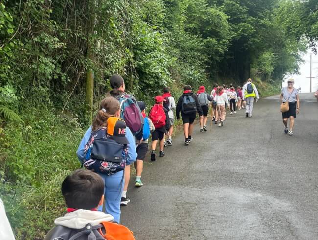 sortie de fin d'année du catéchisme du relais Ayherre, Isturits, St Esteben et St Martin d'Arbéroue  : 