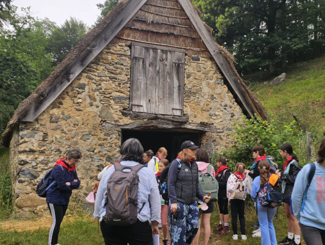 sortie de fin d'année du catéchisme du relais Ayherre, Isturits, St Esteben et St Martin d'Arbéroue  : 