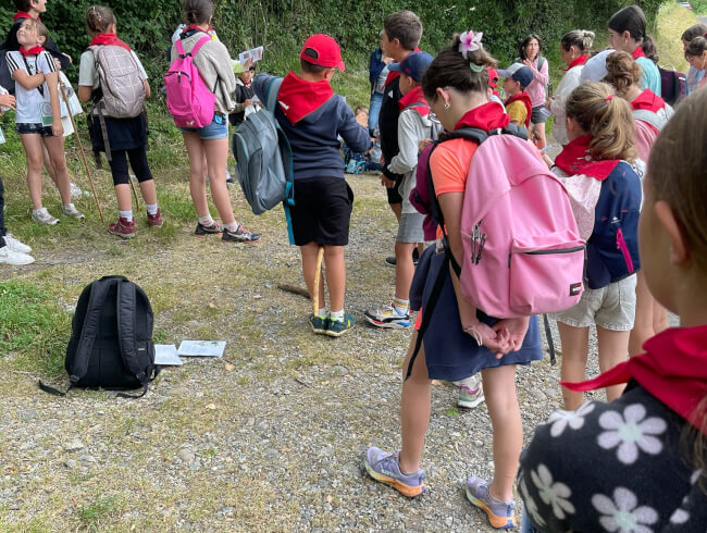 sortie de fin d'année du catéchisme du relais Ayherre, Isturits, St Esteben et St Martin d'Arbéroue  : 